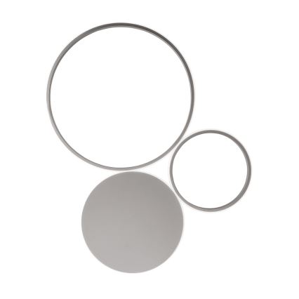 Ondaluce - dimbare LED-wandlamp POIS LED/42W/230V zilverkleurig