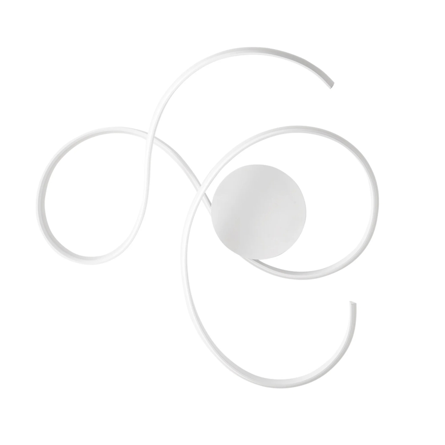 Ondaluce - Dimbare LED-wandlamp TWIST LED/57W/230V wit