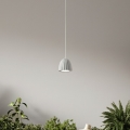 Ondaluce - Hanglamp aan kabel CONCRETE 1xGU10/7,5W/230V Ø 10,5 cm beton/grijs