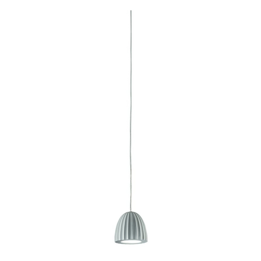 Ondaluce - Hanglamp aan kabel CONCRETE 1xGU10/7,5W/230V Ø 10,5 cm betongrijs