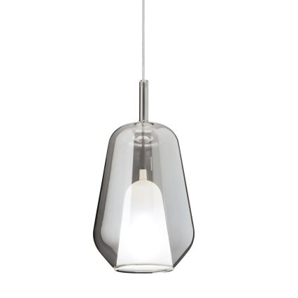 Ondaluce - Hanglamp aan kabel THELMA 1xE27/15W/230V rookgrijs