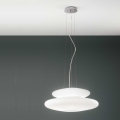 Ondaluce - Hanglamp met kabel PAGODA 3xE27/15W/230V + 2xE27/15W pr. 50 cm wit