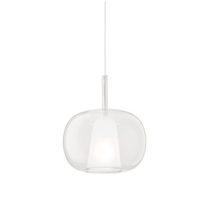 Ondaluce - Hanglamp met snoer THELMA 1xE27/15W/230V pr. 25 cm goudkleurig/helder