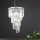 Ondaluce - Kristallen kroonluchter met kabelophanging ALEXANDER 7xE14/10W/230V Ø 40 cm glanzend chroom