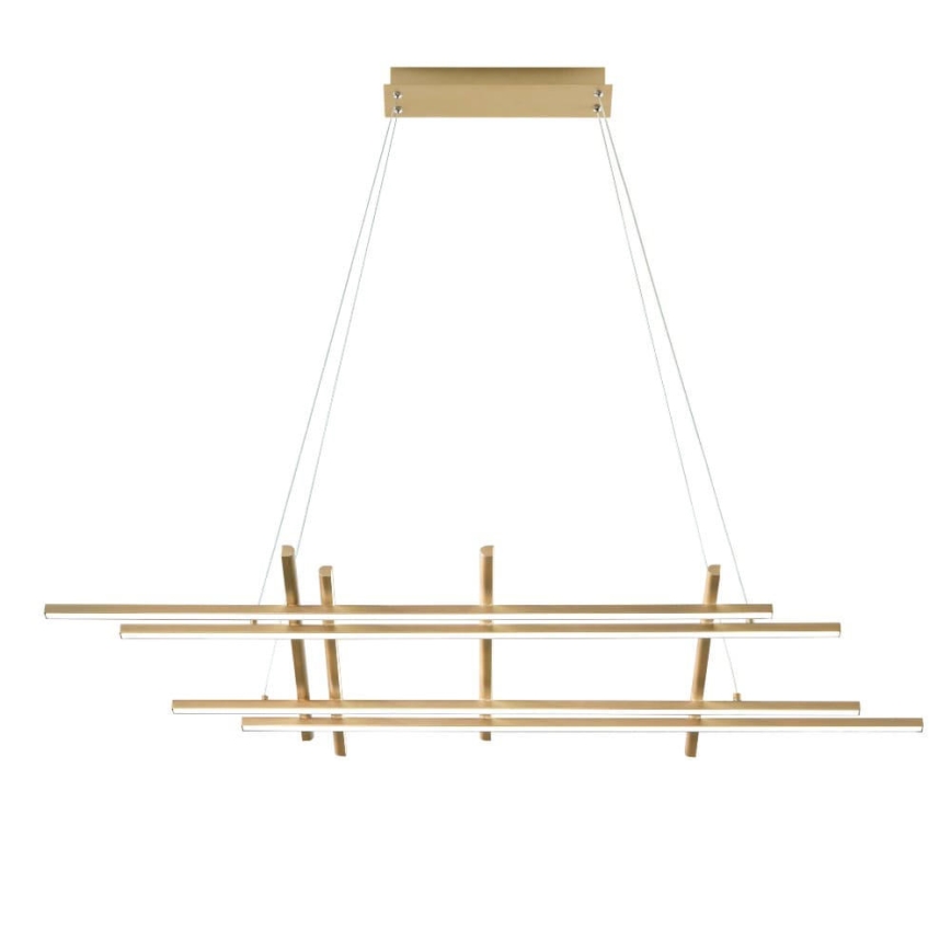 Ondaluce - LED-dimbare hanglamp aan kabel MOVIDA LED/114W/230V goud