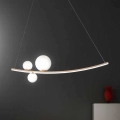 Ondaluce - LED dimbare kroonluchter aan kabel ALTALENA LED/48W/230V goud/wit