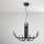 Ondaluce - LED dimbare kroonluchter aan kabel NOUVEAU LED/35W/230V Ø 78 cm zwart