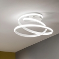 Ondaluce - LED dimbare plafondlamp VUELTA LED/37W/230V Ø 55 cm wit