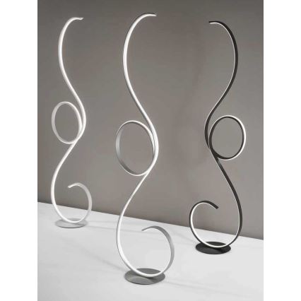 Ondaluce - LED dimbare vloerlamp FLOK LED/44W/230V wit