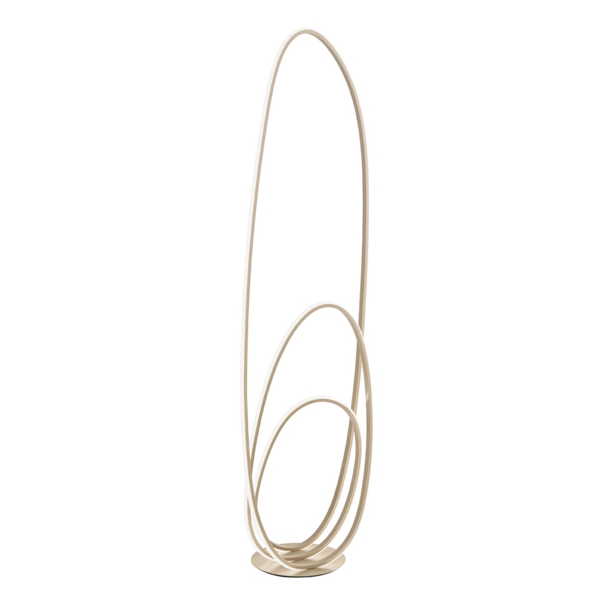 Ondaluce - LED-dimbare vloerlamp GOLDEN LED/45W/230V 160 cm goudkleurig