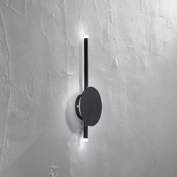 Ondaluce - LED dimbare wandlamp JAMES LED/16W/230V zwart