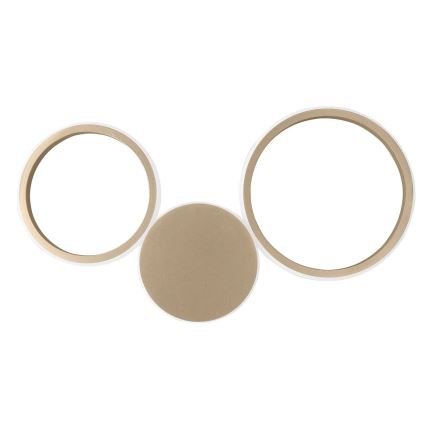 Ondaluce - LED wandlamp POIS LED/20W/230V goudkleurig