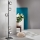 Ondaluce - Vloerlamp MONILE 5xE14/10W/230V 170 cm zwart/rookzwart