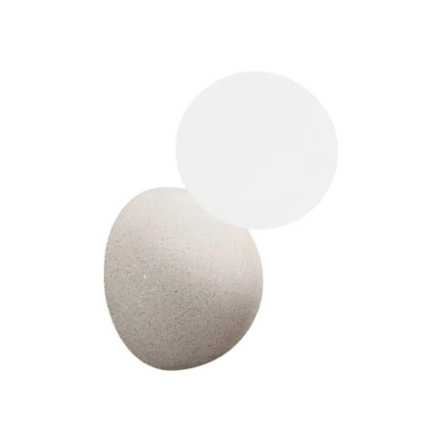 Ondaluce - Wandlamp ROCK 1xG9/7W/230V beton/wit