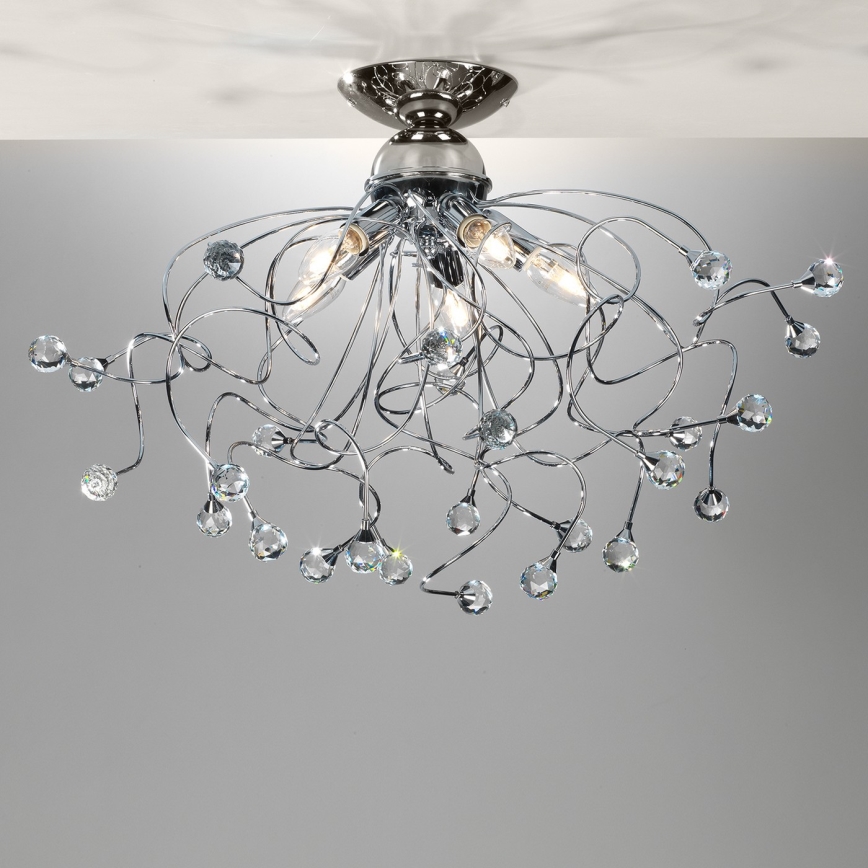 ONLI - Bevestigde hanglamp TRILLY 5xE14/6W/230V