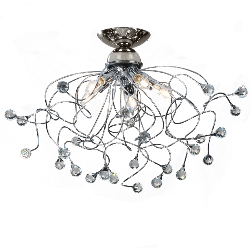 ONLI - Bevestigde hanglamp TRILLY 5xE14/6W/230V