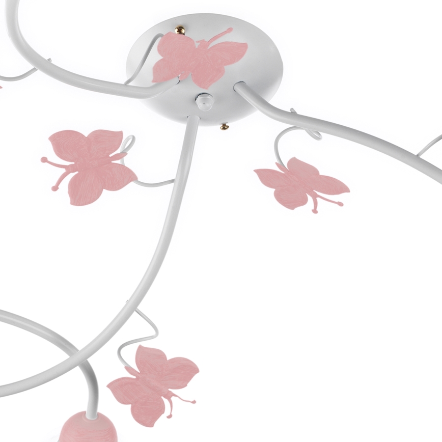 ONLI - Bevestigde hanglamp voor kinderen BUTTERFLY 3xE14/6W/230V