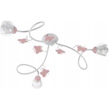 ONLI - Bevestigde hanglamp voor kinderen VLINDER 3xE14/6W/230V
