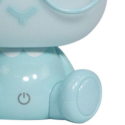 ONLI - Dimbare LED-nachtlampje voor kinderen PUPPIES LED/3W/230V 22 cm konijntje/blauw