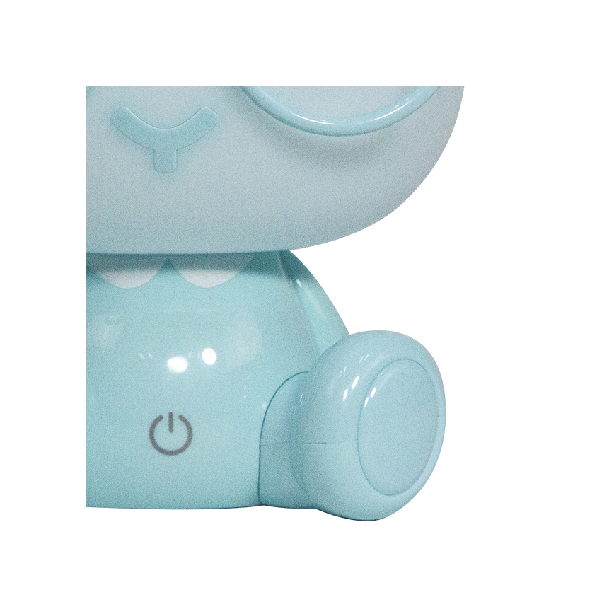 ONLI - Dimbare LED-nachtlampje voor kinderen PUPPIES LED/3W/230V 22 cm konijntje/blauw