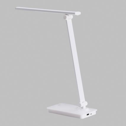 ONLI - LED Dimbare touch tafellamp met USB portem DESKI LED/7W/230V 4000K wit