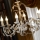 ONLI - Hanglamp aan een ketting COLLANA 6xE14/6W/230V wit/goud
