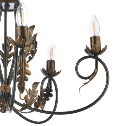 ONLI - Hanglamp aan een ketting GRETEL 5xE14/6W/230V