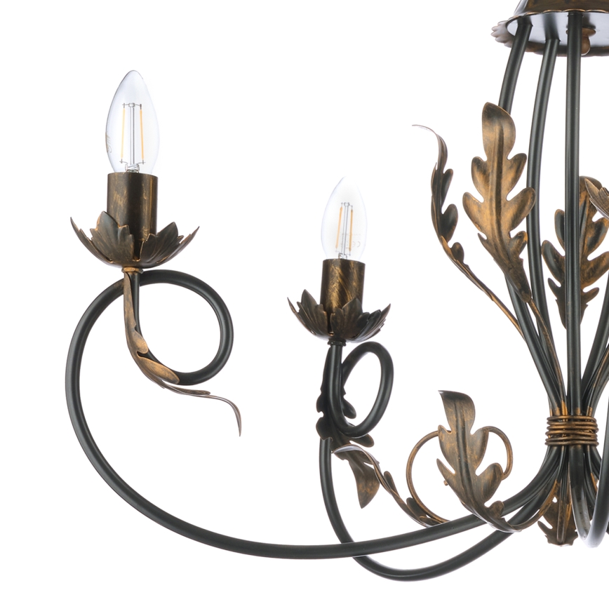 ONLI - Hanglamp aan een ketting GRETEL 5xE14/6W/230V
