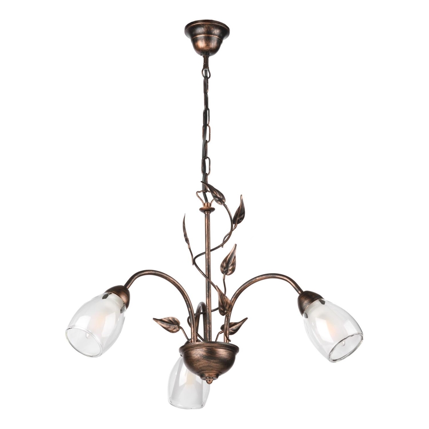 ONLI - Hanglamp aan een ketting LILIANA 3xE14/6W/230V