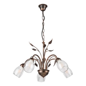 ONLI - Hanglamp aan een ketting LILIANA 5xE14/6W/230V