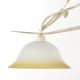 ONLI - Hanglamp aan een ketting LUCREZIA 2xE27/22W/230V crème