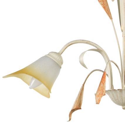 ONLI - Hanglamp aan een ketting LUCREZIA 3xE14/6W/230V crème