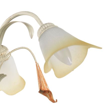 ONLI - Hanglamp aan een ketting LUCREZIA 3xE14/6W/230V crème