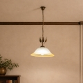 ONLI - Hanglamp aan een ketting MIRA 1xE27/22W/230V diameter 40 cm