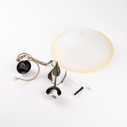 ONLI - Hanglamp aan een ketting MIRA 1xE27/22W/230V diameter 40 cm