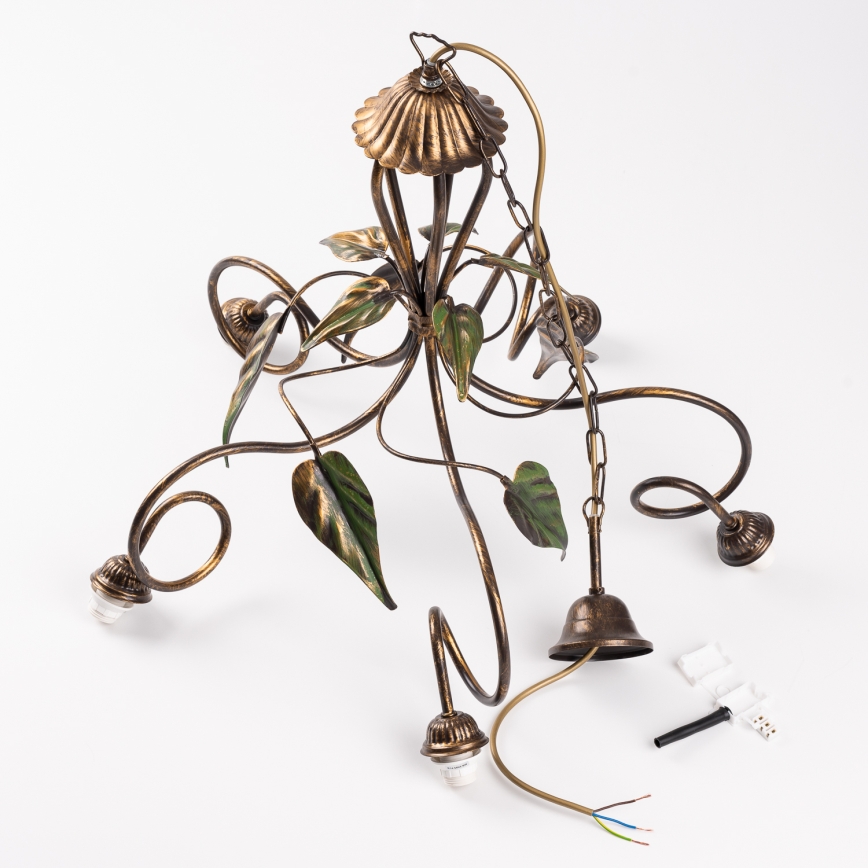 ONLI - Hanglamp aan een ketting MIRANDA 5xE14/6W/230V
