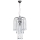 ONLI - Hanglamp aan een ketting PIOGGIA 1xE27/22W/230V chroom