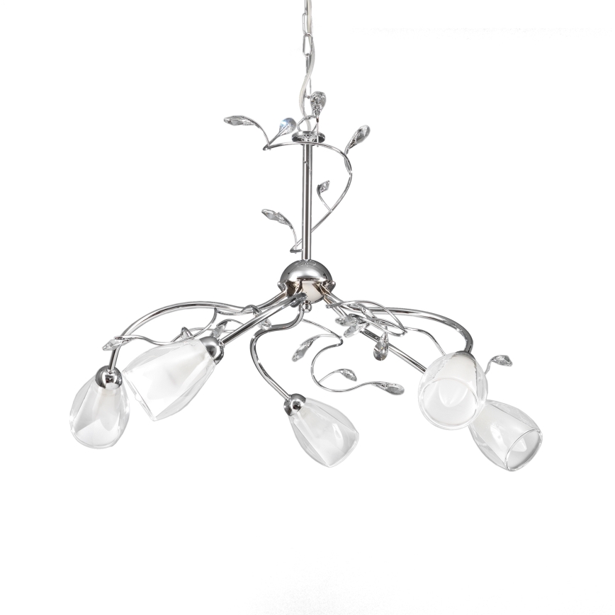 ONLI - Hanglamp aan een ketting SHARON 5xE14/6W/230V