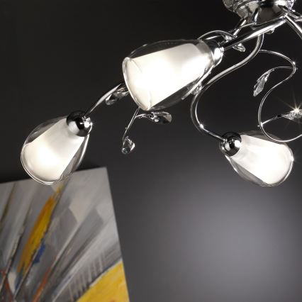 ONLI - Hanglamp aan een ketting SHARON 5xE14/6W/230V