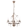 ONLI - Hanglamp aan een ketting TERESA 3xE14/6W/230V brons