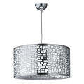 ONLI - Hanglamp aan een koord BRUCE 1xE27/15W/230V diameter 45 cm mat chroom