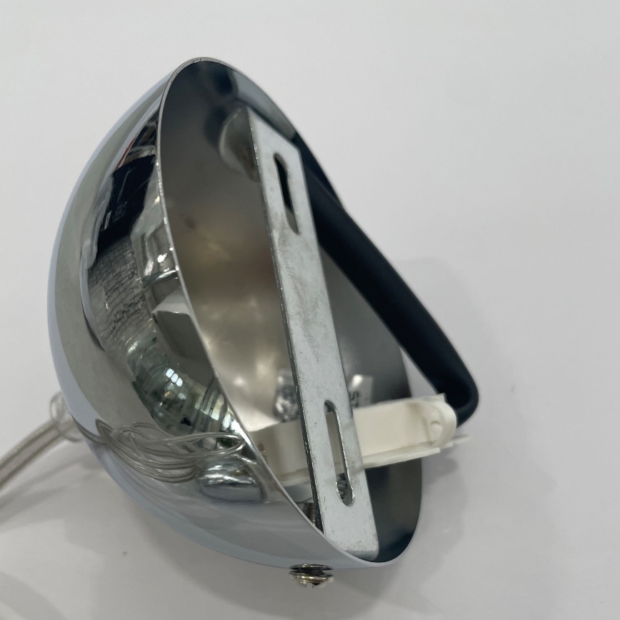 ONLI - Hanglamp aan een koord BRUCE 1xE27/15W/230V diameter 45 cm mat chroom