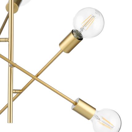 ONLI - Hanglamp aan een koord CROSS 6xE27/22W/230V