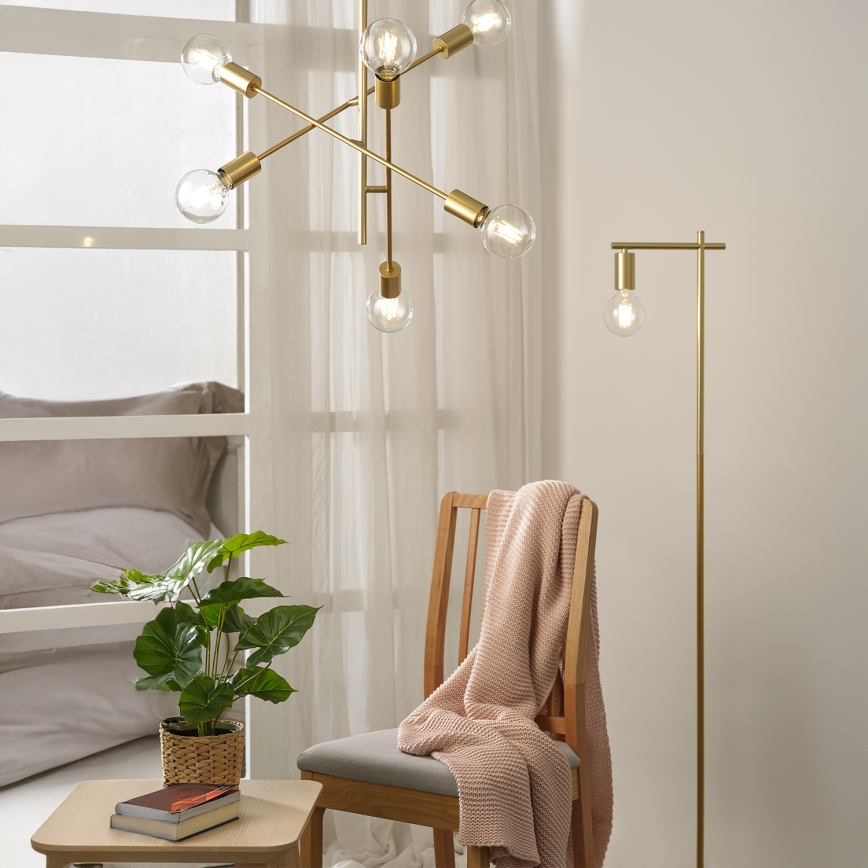 ONLI - Hanglamp aan een koord CROSS 6xE27/22W/230V
