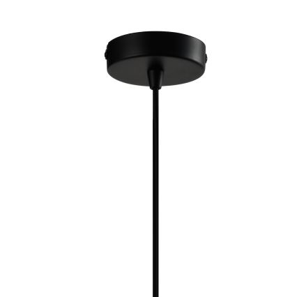 ONLI - Hanglamp aan een koord CROSS 6xE27/22W/230V zwart/messing