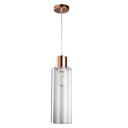 ONLI - Hanglamp aan een koord DODO 1xE27/22W/230V koper
