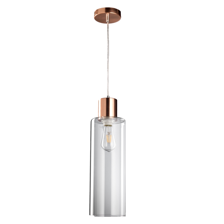 ONLI - Hanglamp aan een koord DODO 1xE27/22W/230V koper