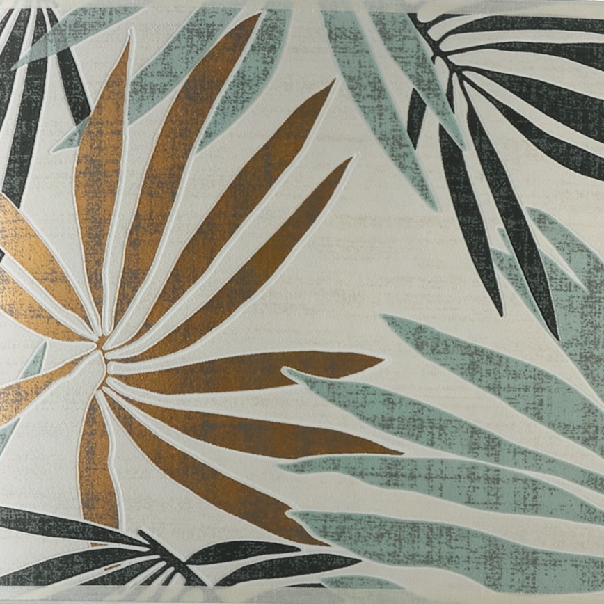 ONLI - Hanglamp aan een koord FLORA 2xE27/22W/230V groen/goud