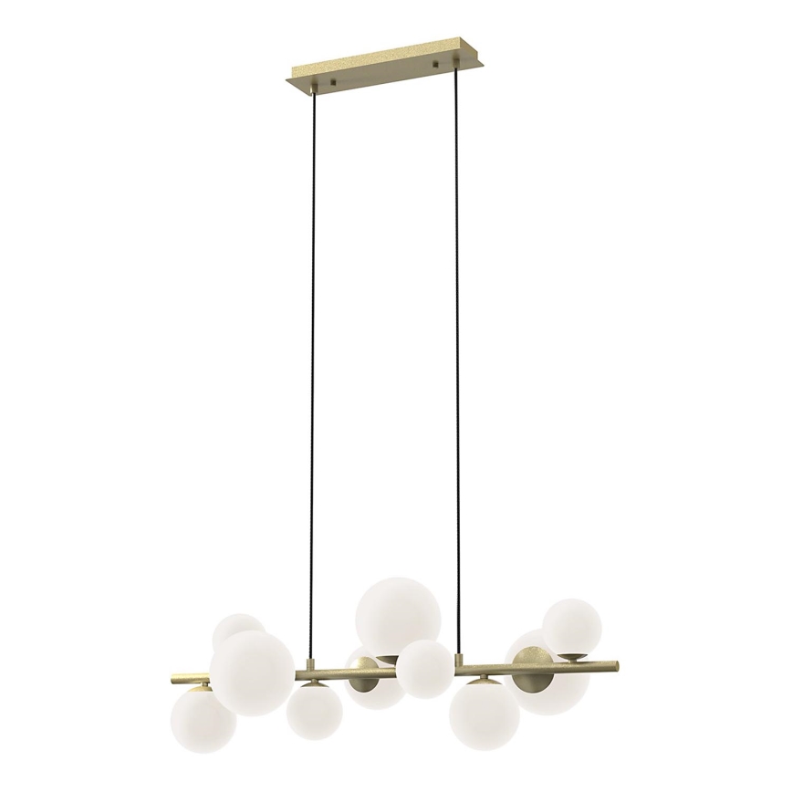 ONLI - Hanglamp aan een koord PALOMA 10xG9/10W/230V goud