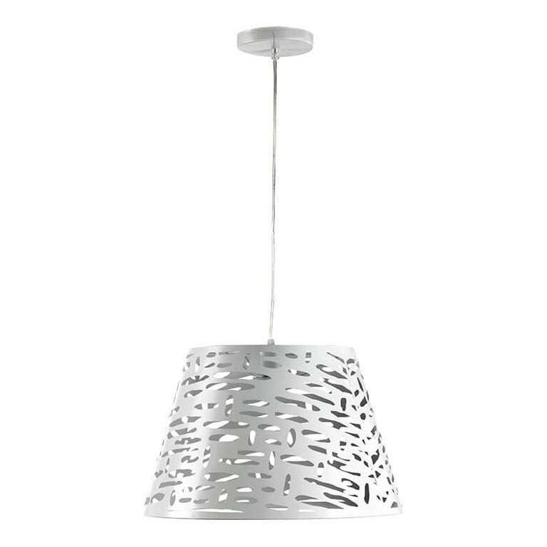 ONLI - Hanglamp aan een koord RICKY 1xE27/15W/230V diameter 40 cm wit